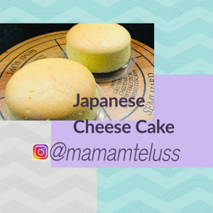 Resep Japanese Cheese Cake