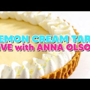 Lemon cream tart