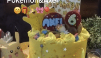 Kue Ultah Karakter Pokemon – happy birthday ya dek..jagoan nomor 1 nya bunda