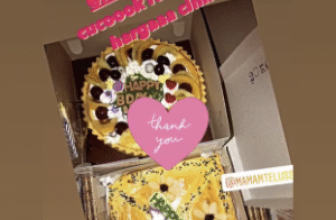 Wonderful Happy birthday cake present