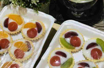 Pie Buah Fla Custard